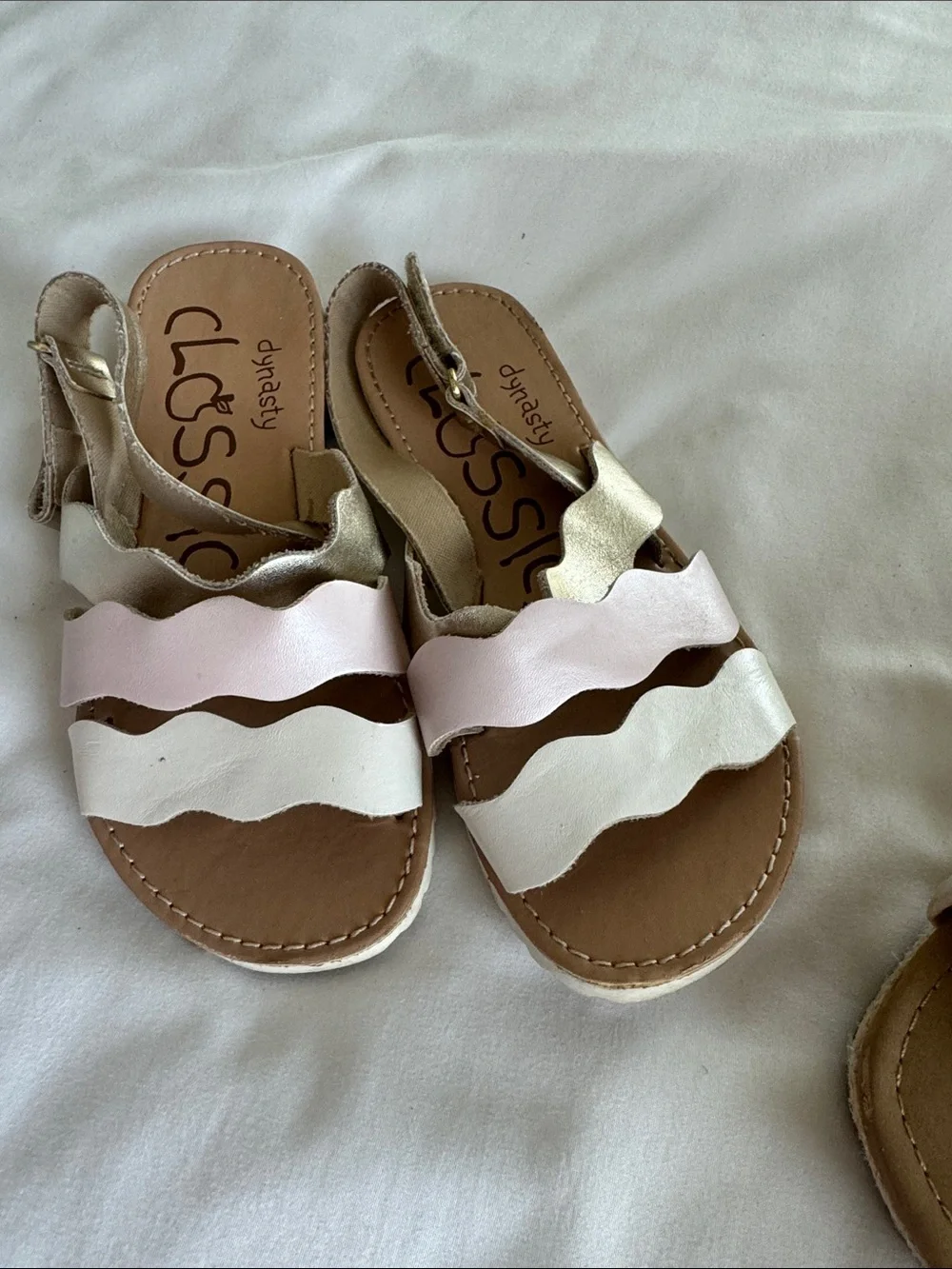 Bundle 2 pairs Girls Sandals size 13T